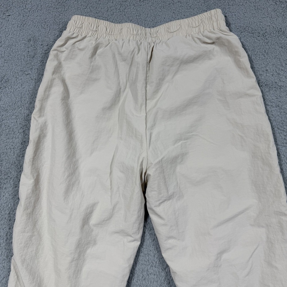 Wilo The Label Pants Womens Medium Beige Nylon Joggers Elastic Waist Cuffed - Picture 10 of 10